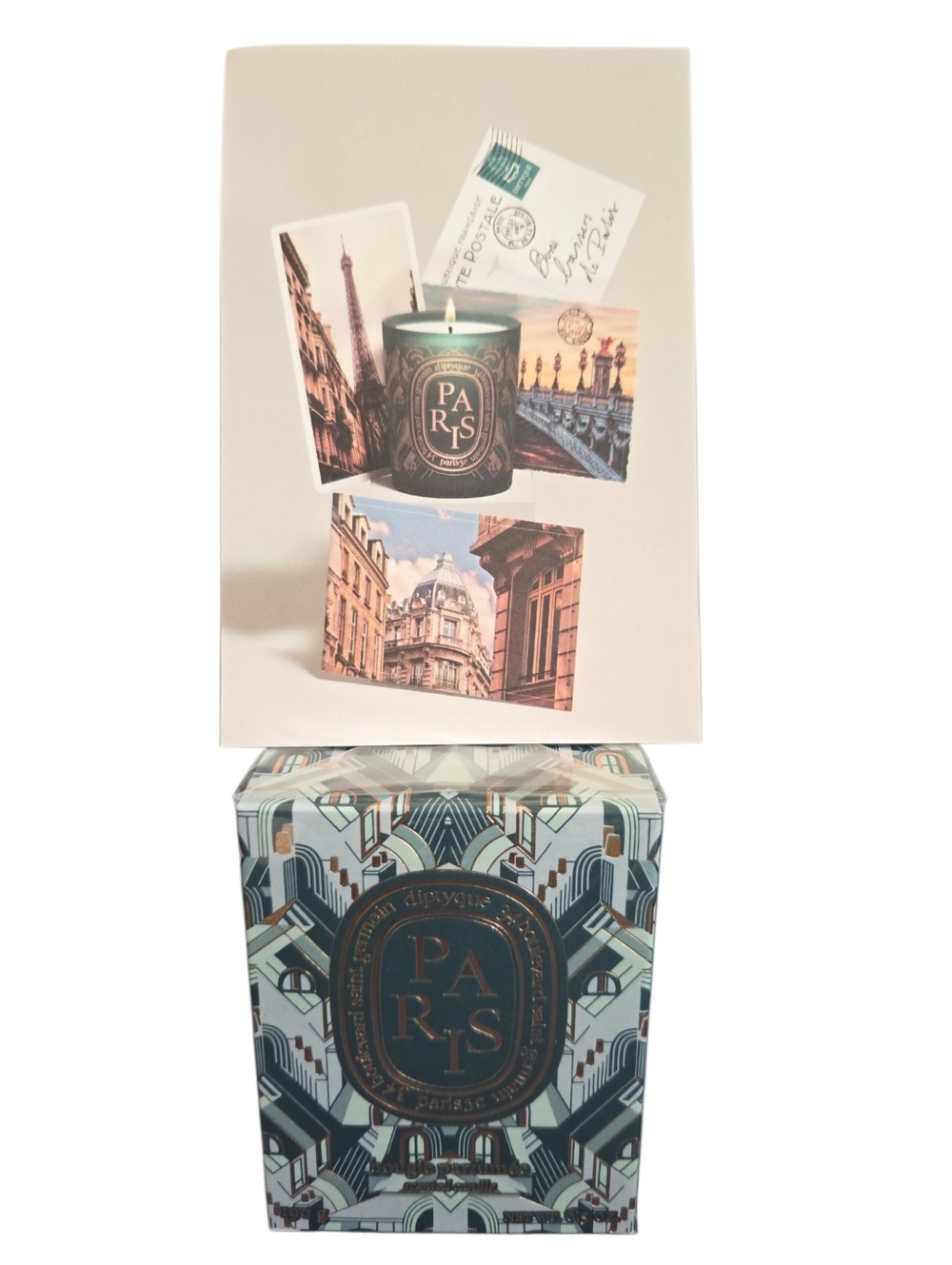 DIPTYQUE Paris City Candle Limited Edition 190g 6.5oz + Postcard